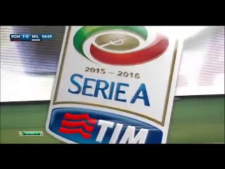 Antonio Rüdiger Goal - AS Roma 1-0 AC Milan - 09-01-2016