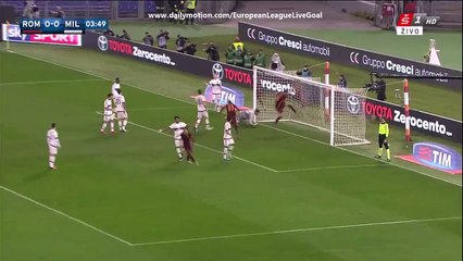Antonio Ruediger 1:0 | Roma - AC Milan 09.01.2016 HD