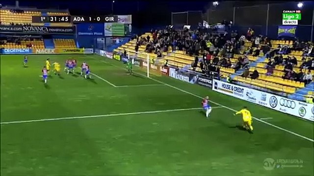 1-0 Chema Rodríguez Goal Spain Segunda Division - 09.01.2016, Alcorcón 1-0 Girona FC