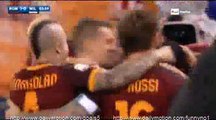 AS Roma 1 - 0 AC Milan Half Time Goals and Highlights Serie A 9-1-2016