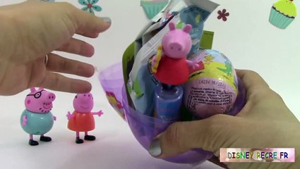 Peppa Pig Oeuf Surprise Jouets Pâte à modeler Clay Buddies