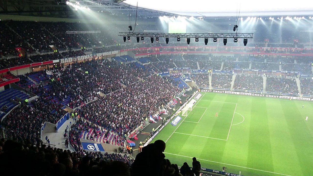 OL TROYES Le 1er LY ON NAIS du Stade des lumieres Parc OL