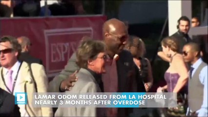 Lamar Odom released from LA hospital nearly 3 months after overdose