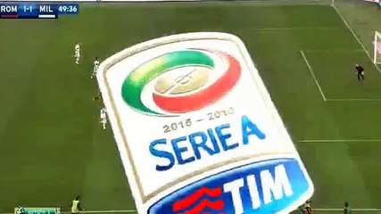 Juraj Kucka Goal - AS Roma 1 - 1 AC Milan - 09-01-2016