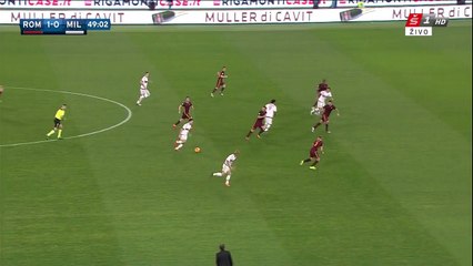 Juraj Kucka 1:1 | Roma - AC Milan 09.01.2016 HD