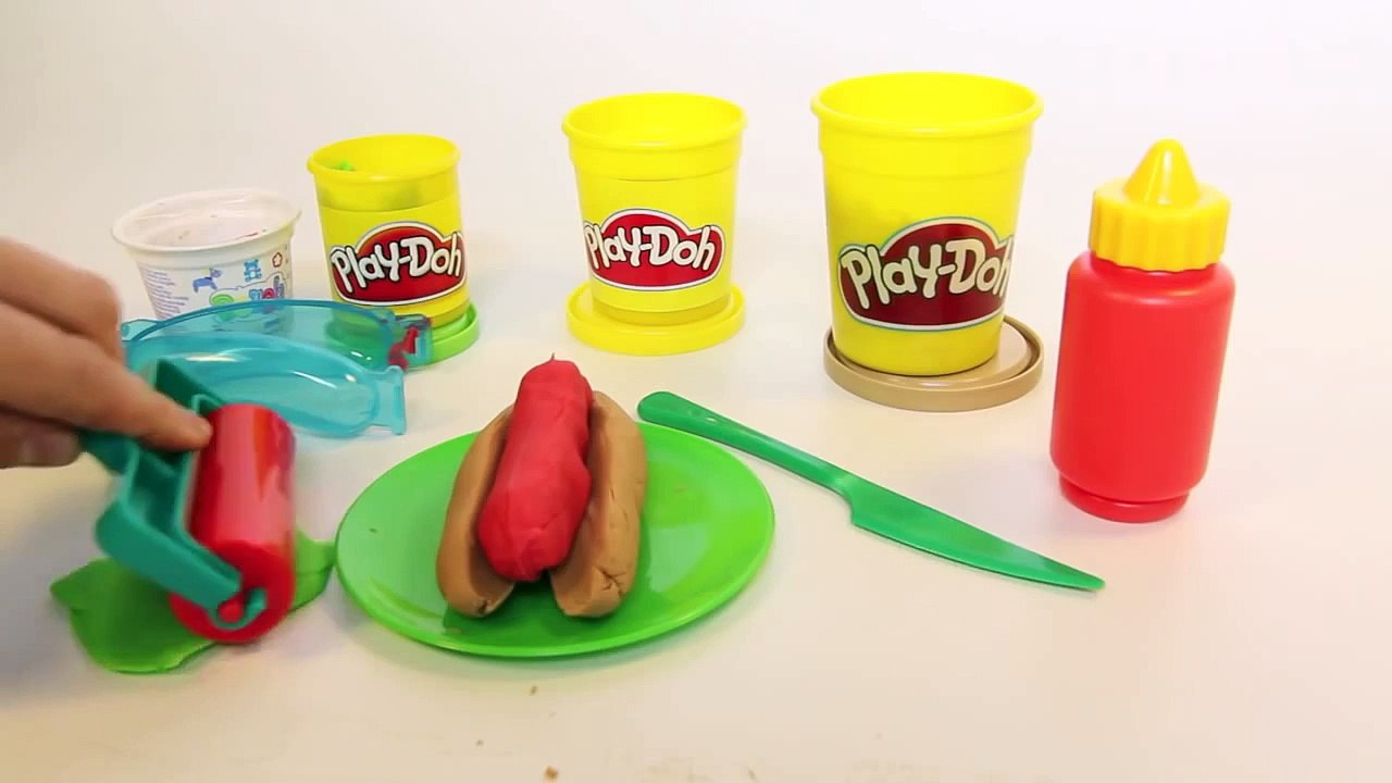 Play-doh Hamburger How to Make Playdough Hamburger Playdoh Burger