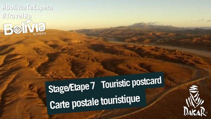 Stage / Etape 7 –  Touristic postcard  / Carte postale touristique