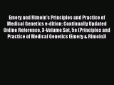 [PDF Download] Emery and Rimoin's Principles and Practice of Medical Genetics e-dition: Continually