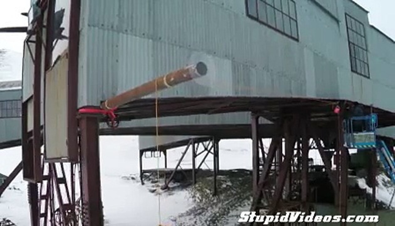 Guy Risks Life To Prove Laws of Physics