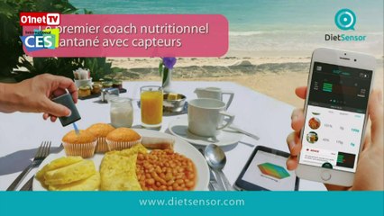 Diet Sensor scanne les aliments - CES 2016
