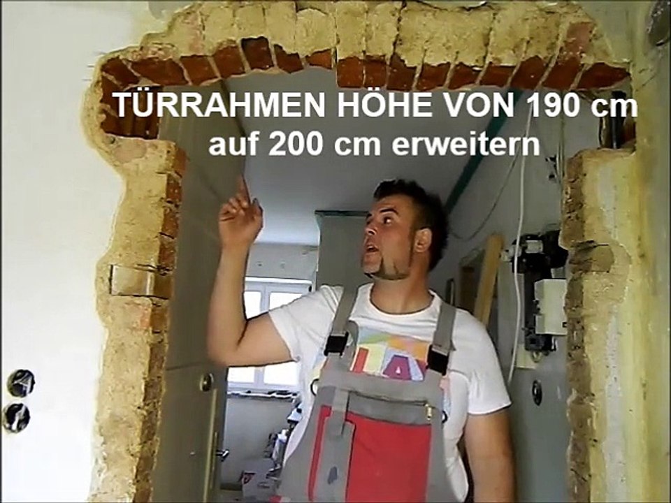 TÜRRAHMEN VON 190cm auf 200cm ERWEITERN