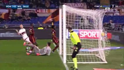 All Goals - AS Roma 1-1 AC Milan  - 09-01-2016