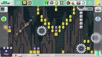 Super Mario Maker - Viewer Levels - Name: "Nerdrage" - ID: 1E6D-0000-017B-C6FC