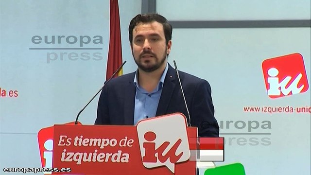 Garzón insiste en la unidad con Podemos