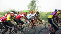 Abid Ali in Action Great General Raheel Shareef Cycle Race (Chairmen Pakistan Sportsmen Lions Club International) 0333-2