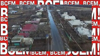 Дрон Журналистика (# 16) Разрушенный Донбасс пограничный Спартак