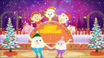 Heads Shoulders Knees and Toes | Nursery Rhymes for Children by HooplaKidz TV