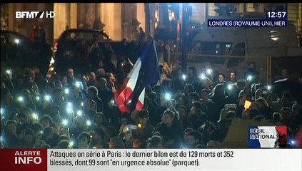 Soutien mondial aux victimes des attentats du 13 novembre