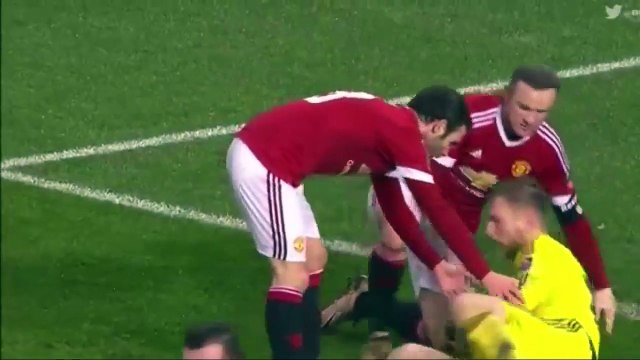 MANCHESTER UNITED - SHEFFIELD UNITED 1-0 HIGHLIGHTS (HD) 09-01-16