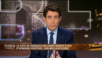 Attentats de Paris : Bond spectaculaire de F. Hollande dans l'opinion