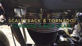 Tornado's new cylinder head