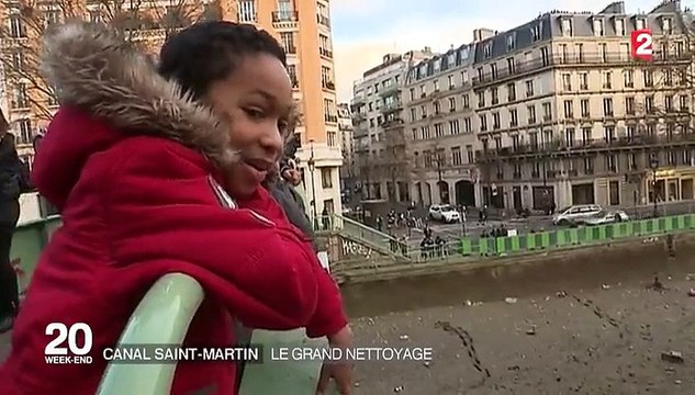 14 ans de déchets insolites au fond du canal Saint-Martin