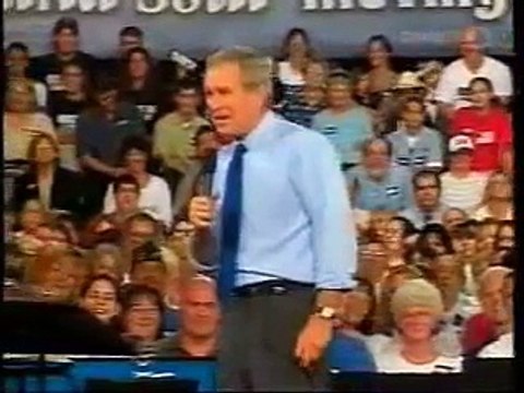 Must See Hilarious George Bush Bloopers! VERY FUNNY