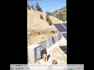 Solar tube well in Pakistan(Dhoni Kale SWA)