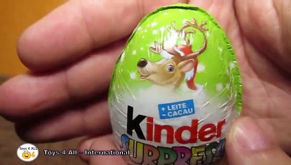 natal especial 6 kinder ovo com brinquedo surpresa christmas special surprise eggs v1 1