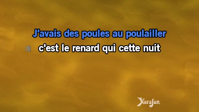 Karaoké Lamour ça fait passer le temps - Marcel Amont *