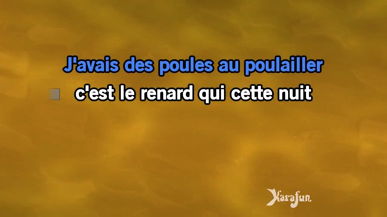 Karaoké Lamour ça fait passer le temps - Marcel Amont *