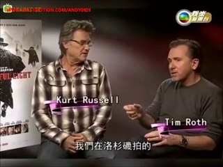 Kurt Russell, And Tim Roth Interviews For Their Movie The Hateful Eight.