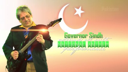 Exclusive - Ishrat Ul Ebad won hearts by playing National Anthem of Pakistan on an electric guitar..