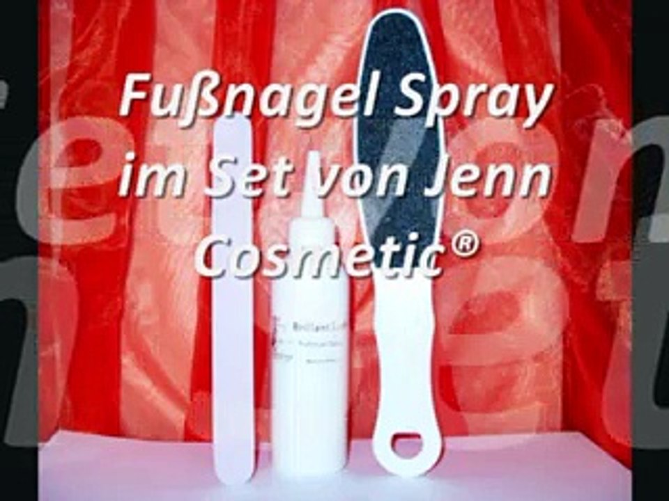 Nagelpilz strapaziert unsere Fußnagel. Was hilft? Das Fußnagel Spray von Jenn Cosmetic. Nur 0,50 € pro Woche!