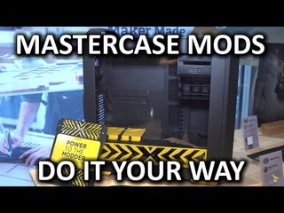 Fully Custom MasterCase from Cooler Master! - CES 2016