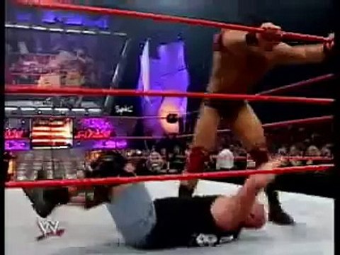 Batista vs Stone Cold Steve Austin vs Goldberg