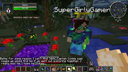 Minecraft  ADVENTURE WITH CAPTAIN COOKIE & BELLIE MISSION! - Custom Mod Challenge [S8E74]