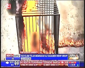 ISIS Release Video Pembakaran Pilot Yordania Hidup Hidup Kekejaman ISIS Berita Terbaru Har