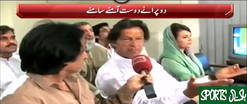 Imran Khan Exclusive Talk With Dunya News From Gaddafi Stadium During Pak Vs Zim Match(1)