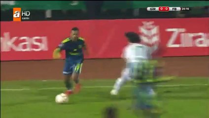 GOOOOOAL  Souza Giresunspor 0-1 Fenerbahce 10.01.2016