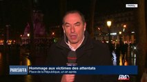 Hommage aux victimes des attentats, Place de la République