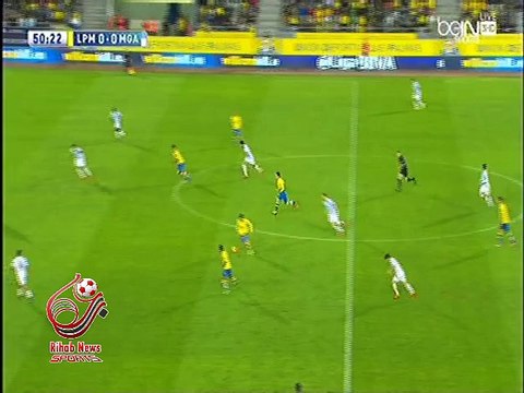 اهداف المباراة ( لاس بالماس 1 -1 مالاجا ) الدورى الاسبانى