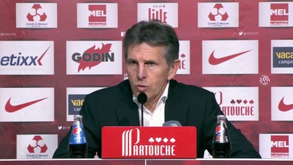 Foot - L1 - OGCN : Puel «Je vous laisse le soin de dire si c'est mérité ou non»