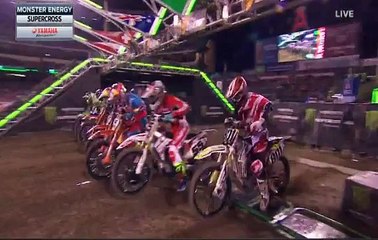 AMA Supercross 2016 - 450 Heat 1 - Anaheim 1