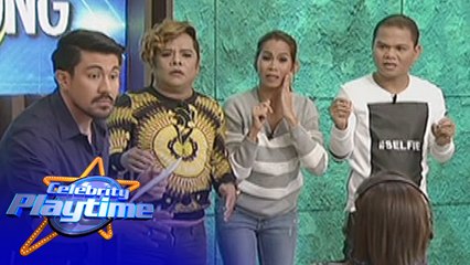 Celebrity Playtime: Team Building plays "Lights, Camera, Act-Song"