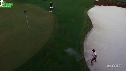 Wanna Get Away? Pro Golfer Takes 5 Shots from Sand 2015 CME LPGA