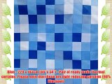 Pixel Ready-Made Light-Reducing Curtains (Blue 229 x 183cm (90 x 72))