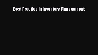 [PDF Download] Best Practice in Inventory Management [Download] Full Ebook