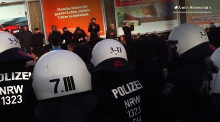Social videos capture huge protest in Cologne