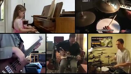 Guy Created a Song Using Nothing But Youtube Video Clips of Amateur Musicians